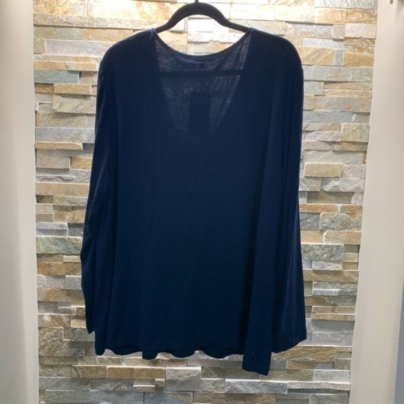 LAFAYETTE 148 Rila Chain Detail Top In Armada - Picture 2 of 6